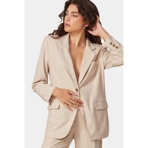 Lola Jeans Diana CP Beige Blazer NWT